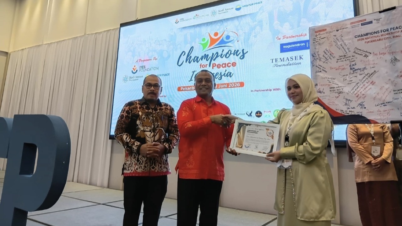 Champions for Peace 2026, Pemprov Riau Ajak 100 Pemuda Terbaik Jadi Pelopor Perdamaian