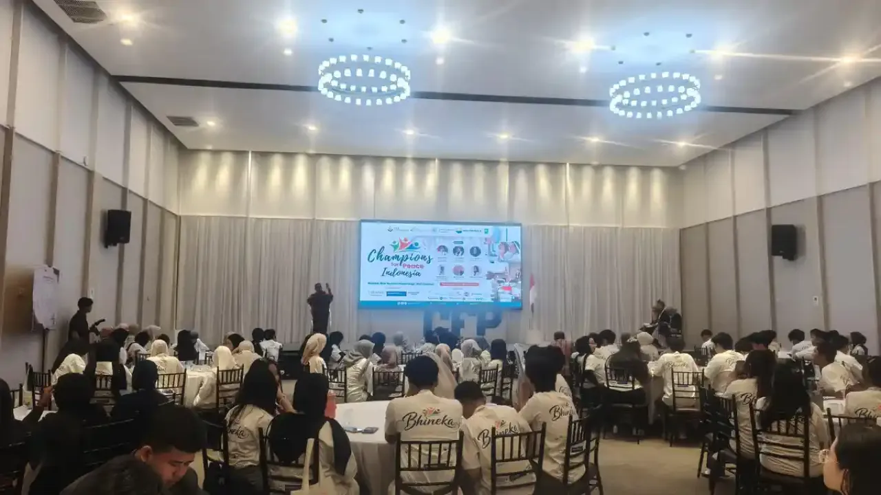 100 Pemuda dari Berbagai Daerah Kumpul di Pekanbaru, Ikuti Program Internasional Champions for Peace